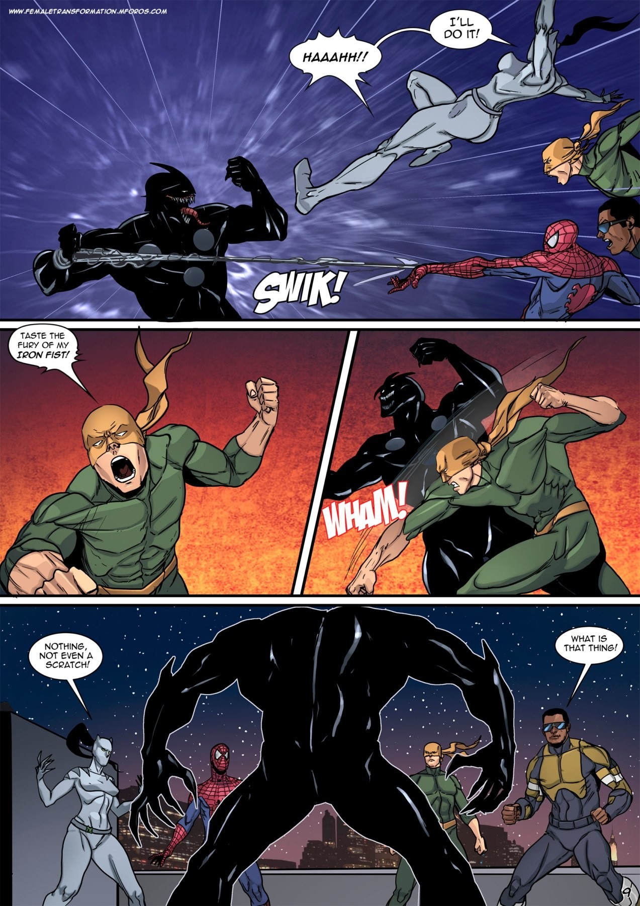 Ultimate Symbiote porn comic picture 10