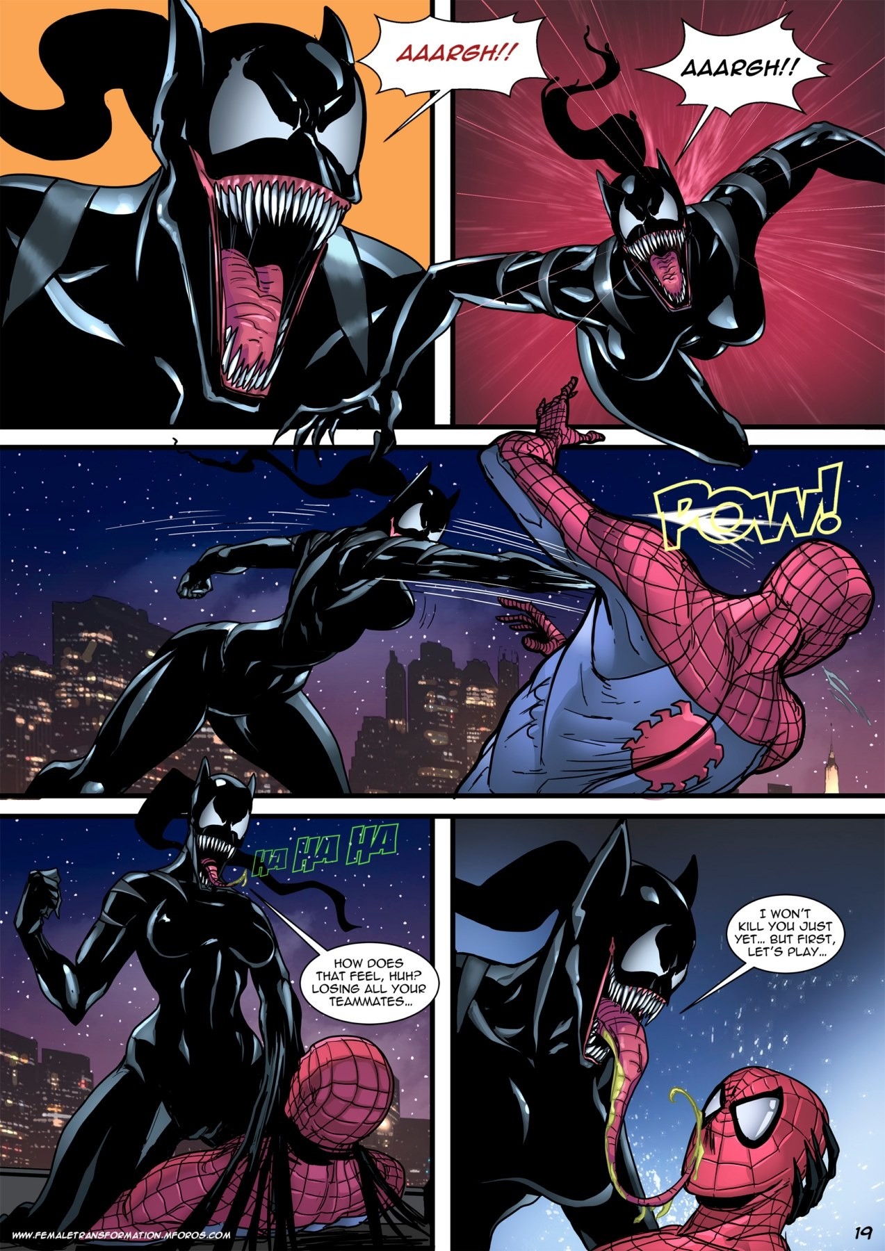 Ultimate Symbiote porn comic picture 20