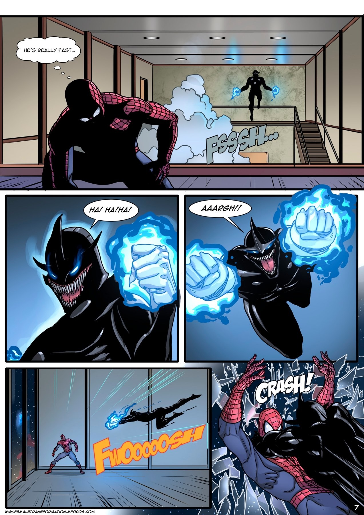 Ultimate Symbiote porn comic picture 8