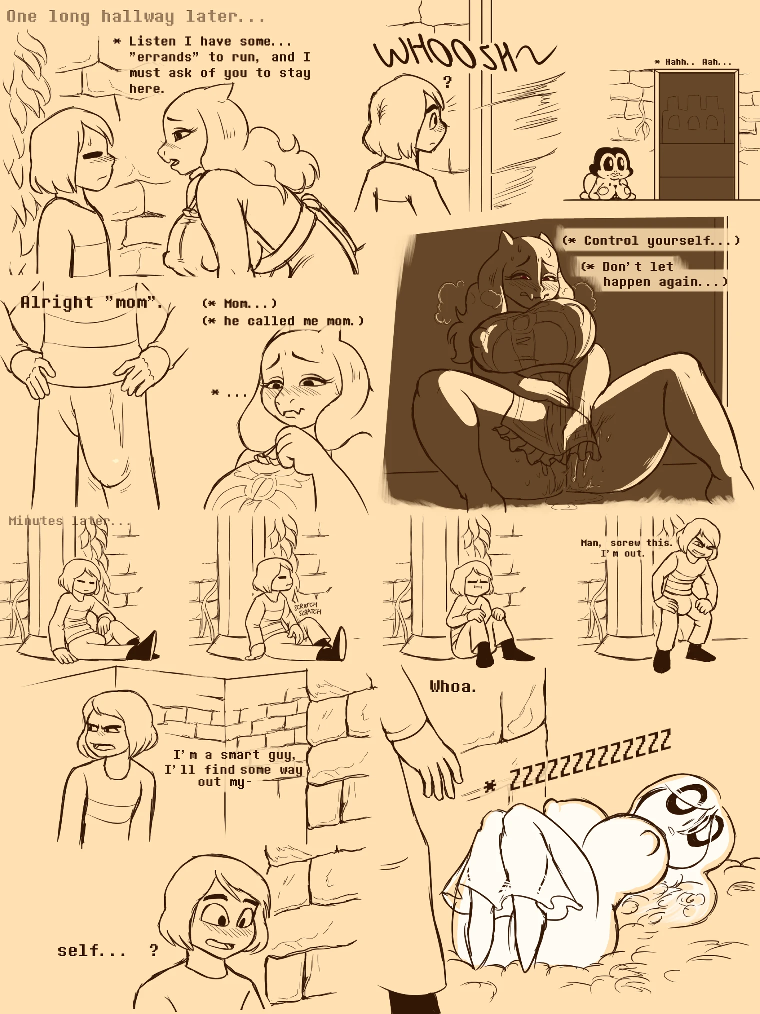 Under(her)tail: Monster-GirlEdition 1 Reset porn comic picture 11