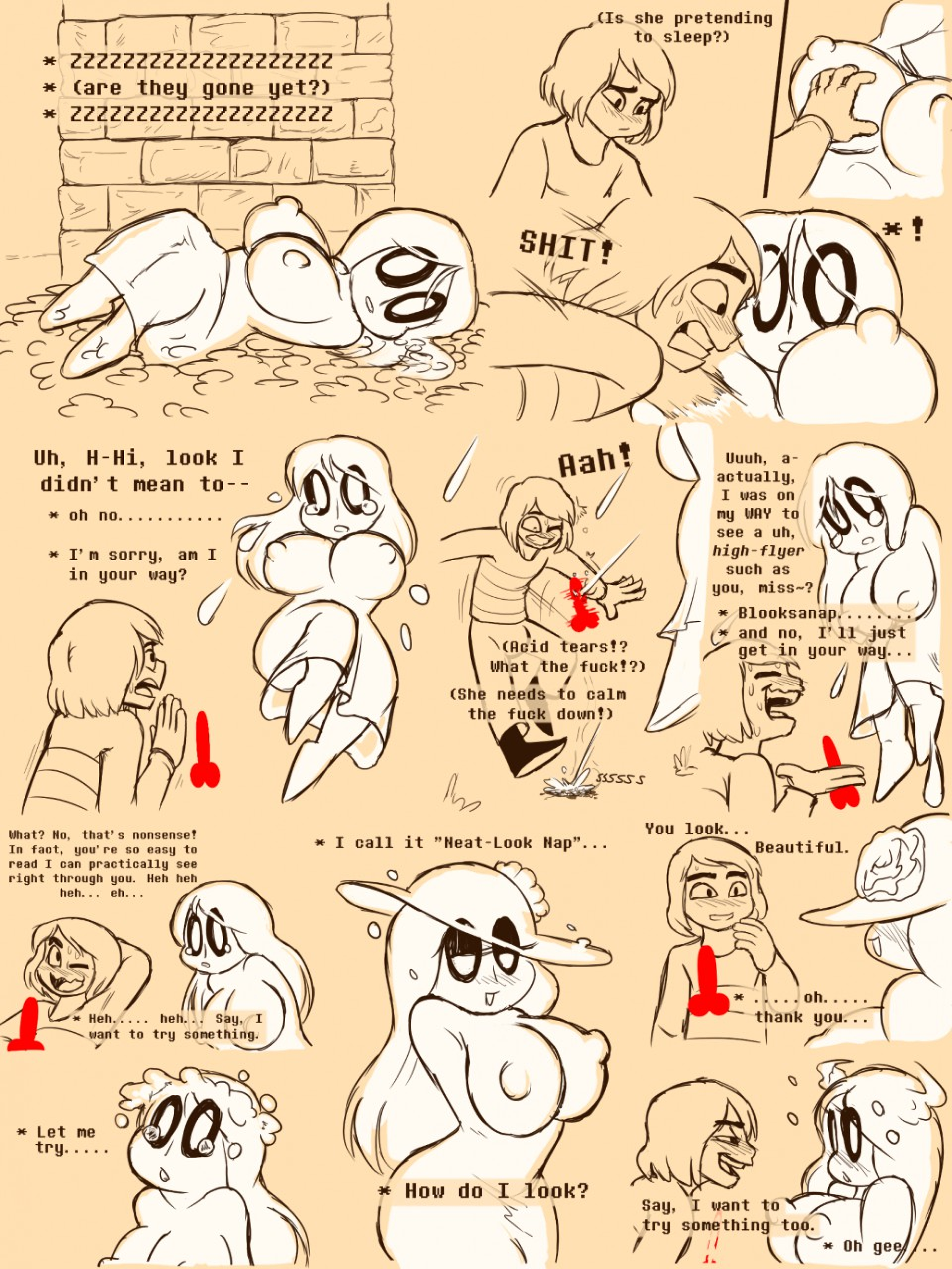 Under(her)tail: Monster-GirlEdition 1 Reset porn comic picture 12