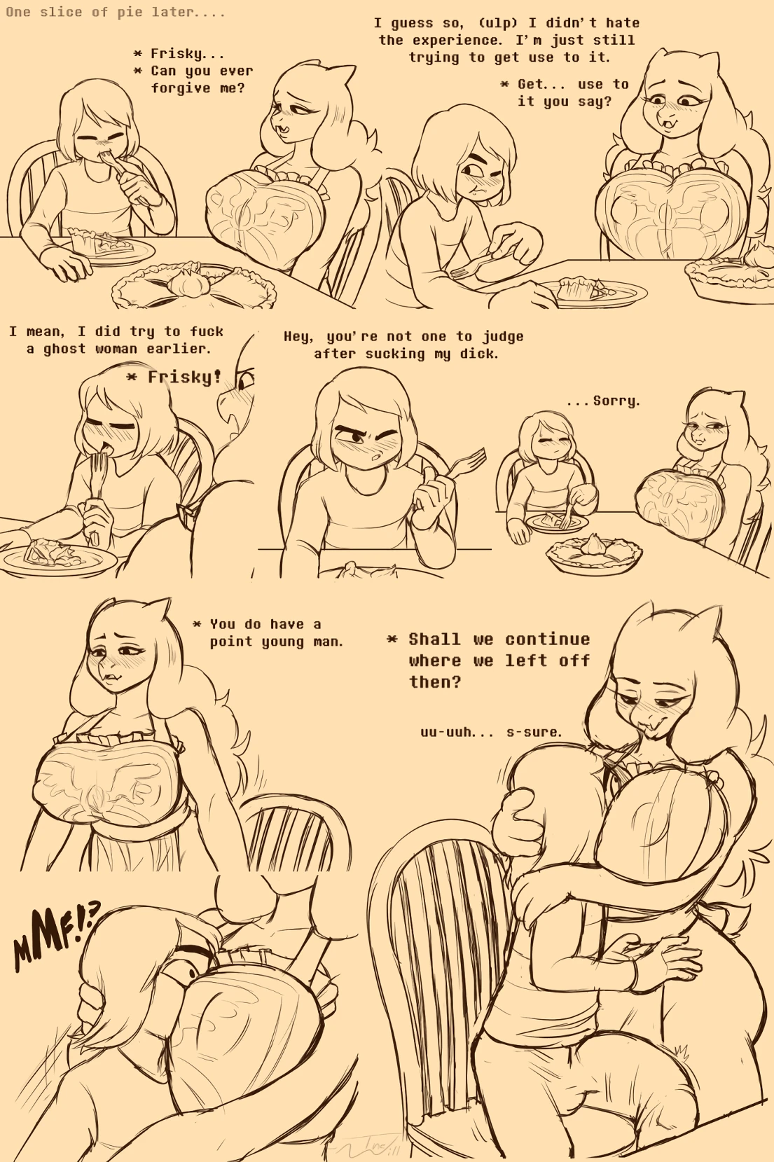 Under(her)tail: Monster-GirlEdition 1 Reset porn comic picture 20