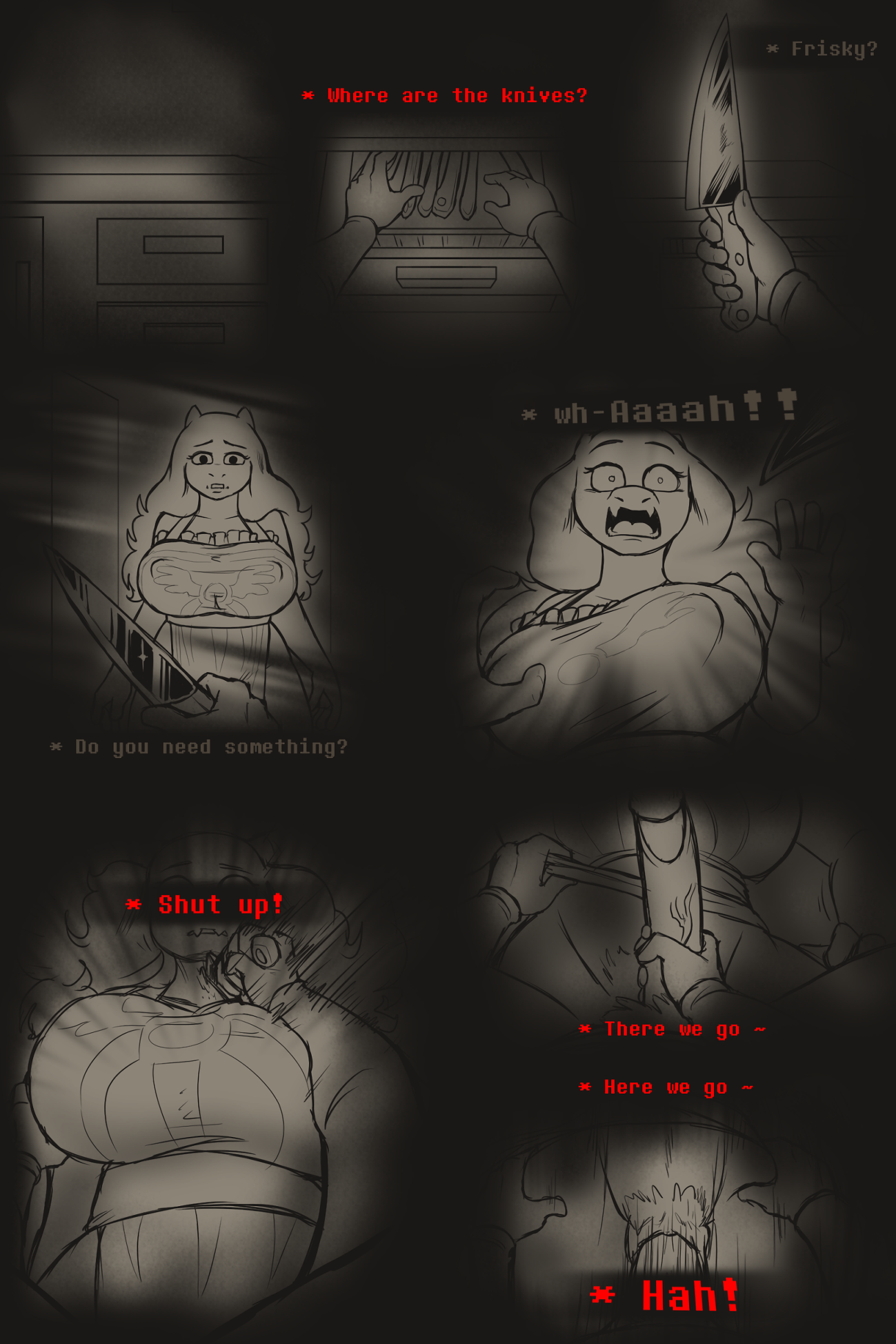 Under(her)tail: Monster-GirlEdition 1 Reset porn comic picture 22