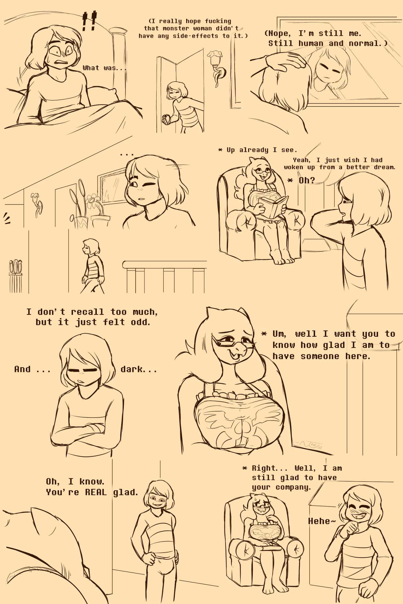 Under(her)tail: Monster-GirlEdition 1 Reset porn comic picture 23