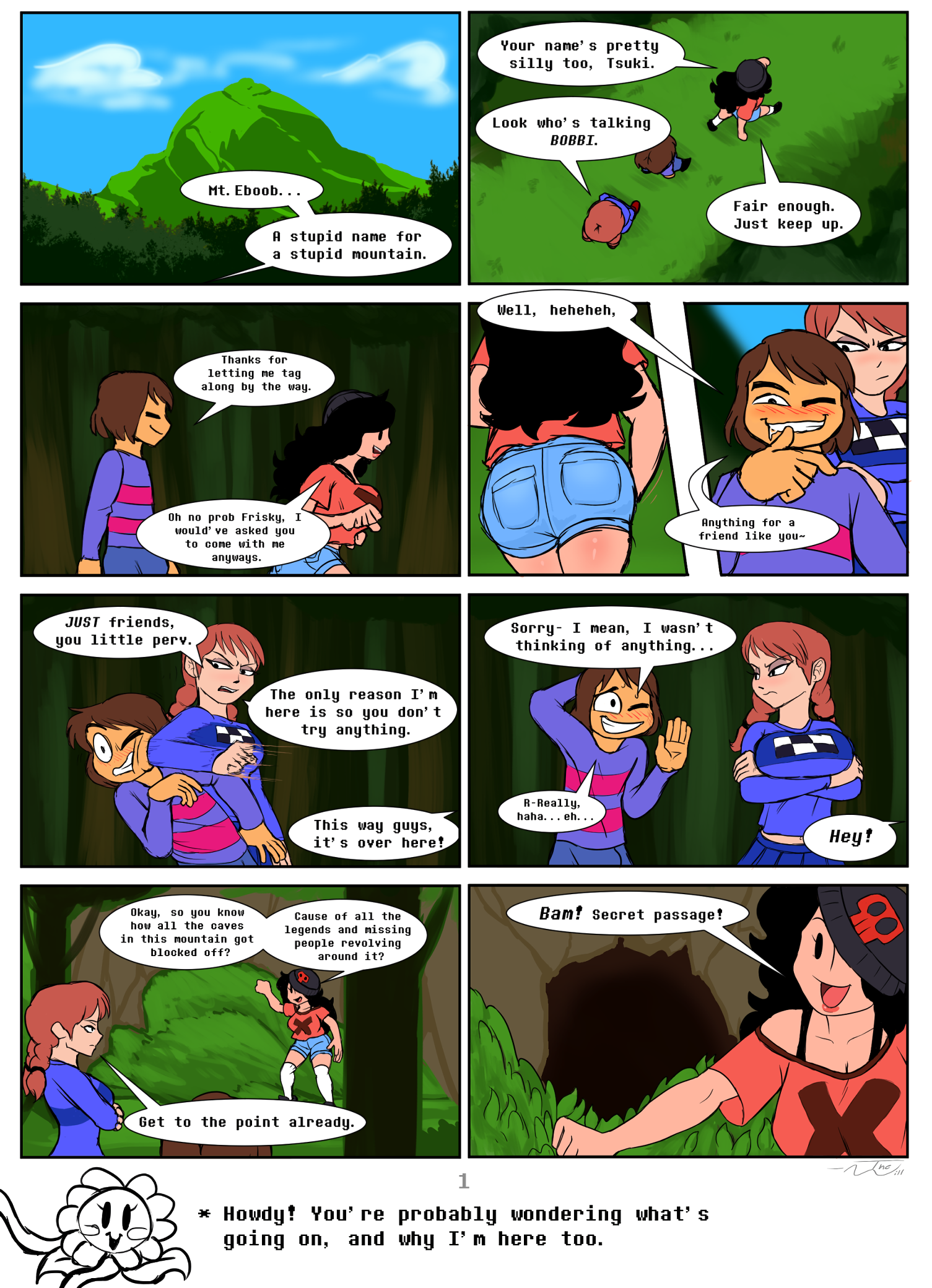 Under(her)tail: Monster-GirlEdition 1 Reset porn comic picture 3
