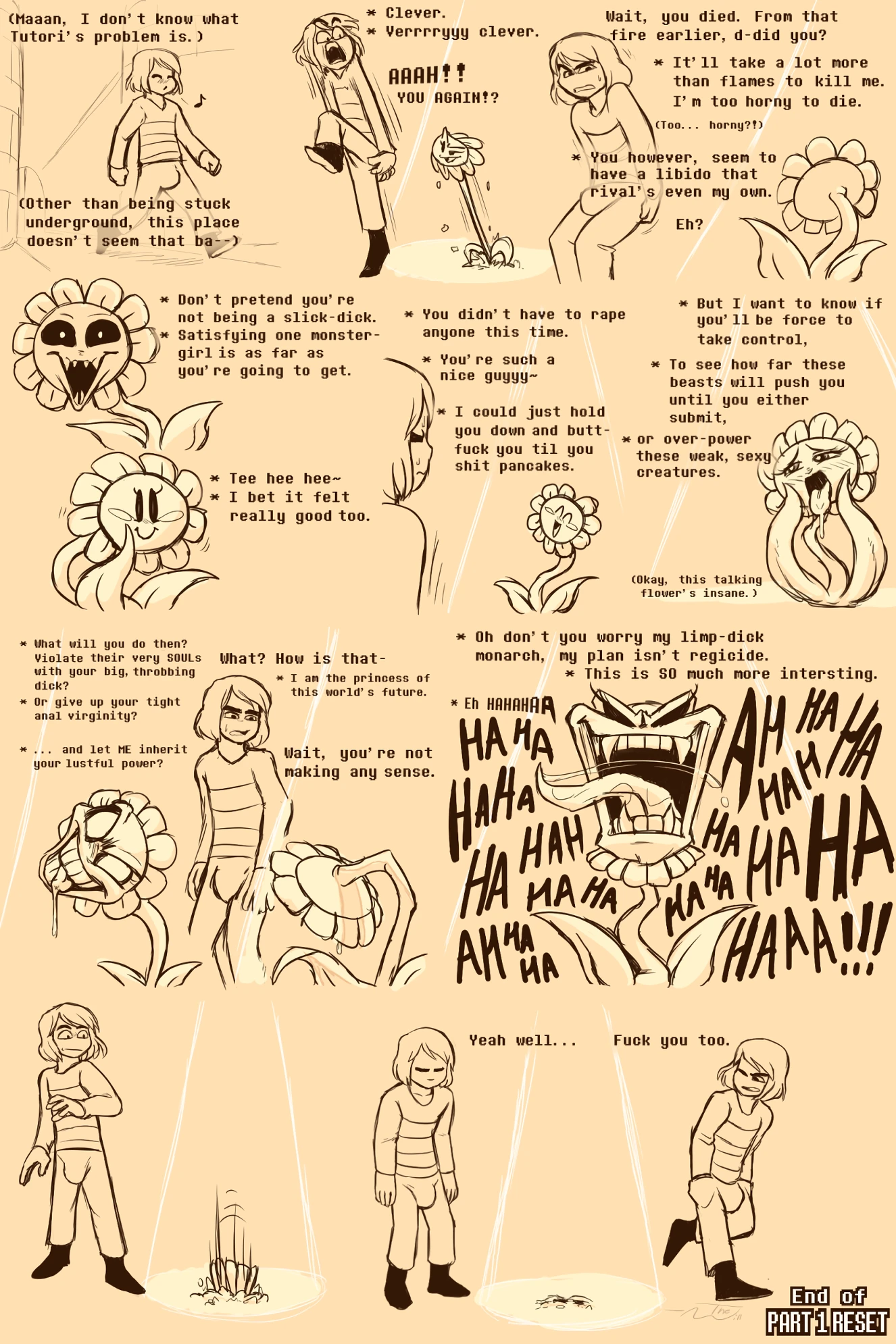 Under(her)tail: Monster-GirlEdition 1 Reset porn comic picture 31