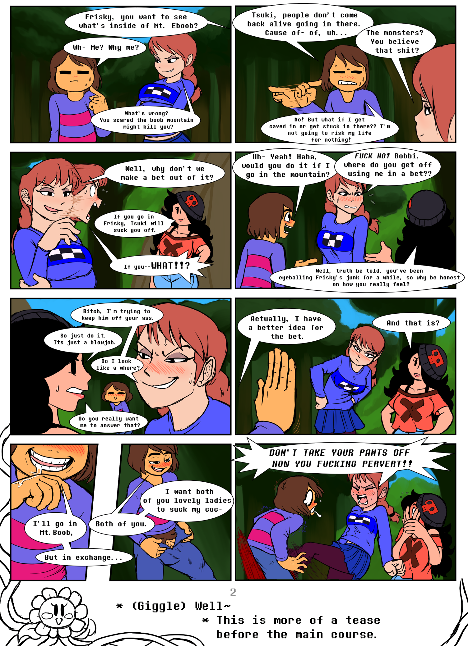 Under(her)tail: Monster-GirlEdition 1 Reset porn comic picture 4