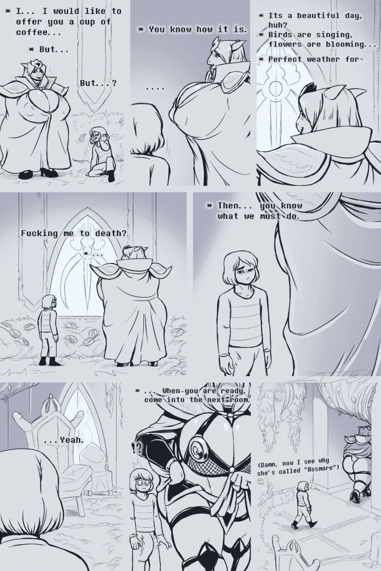Under(her)tail Monster-GirlEdition 7 porn comic picture 15