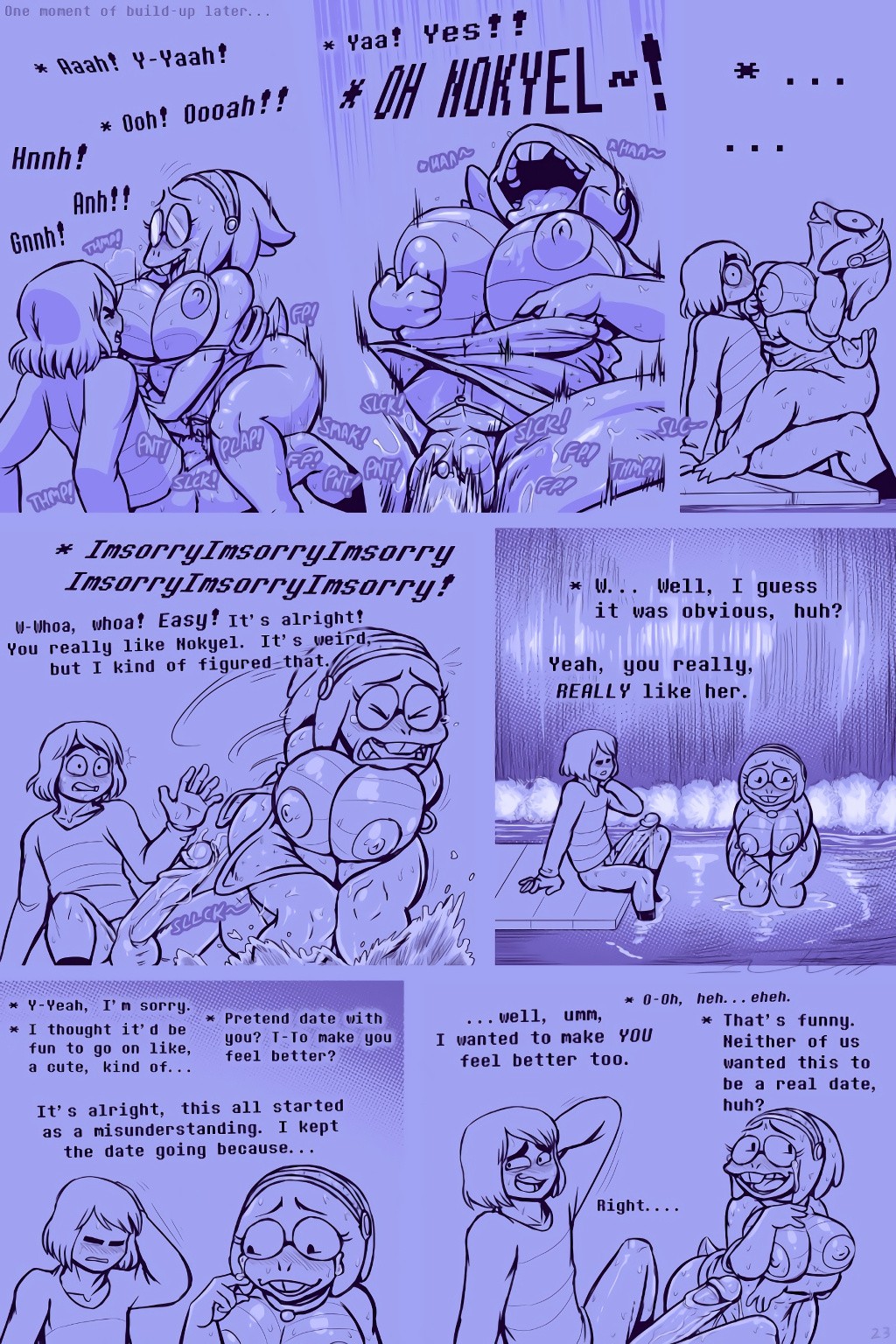 Under(her)tail Monster-GirlEdition 7 porn comic picture 23