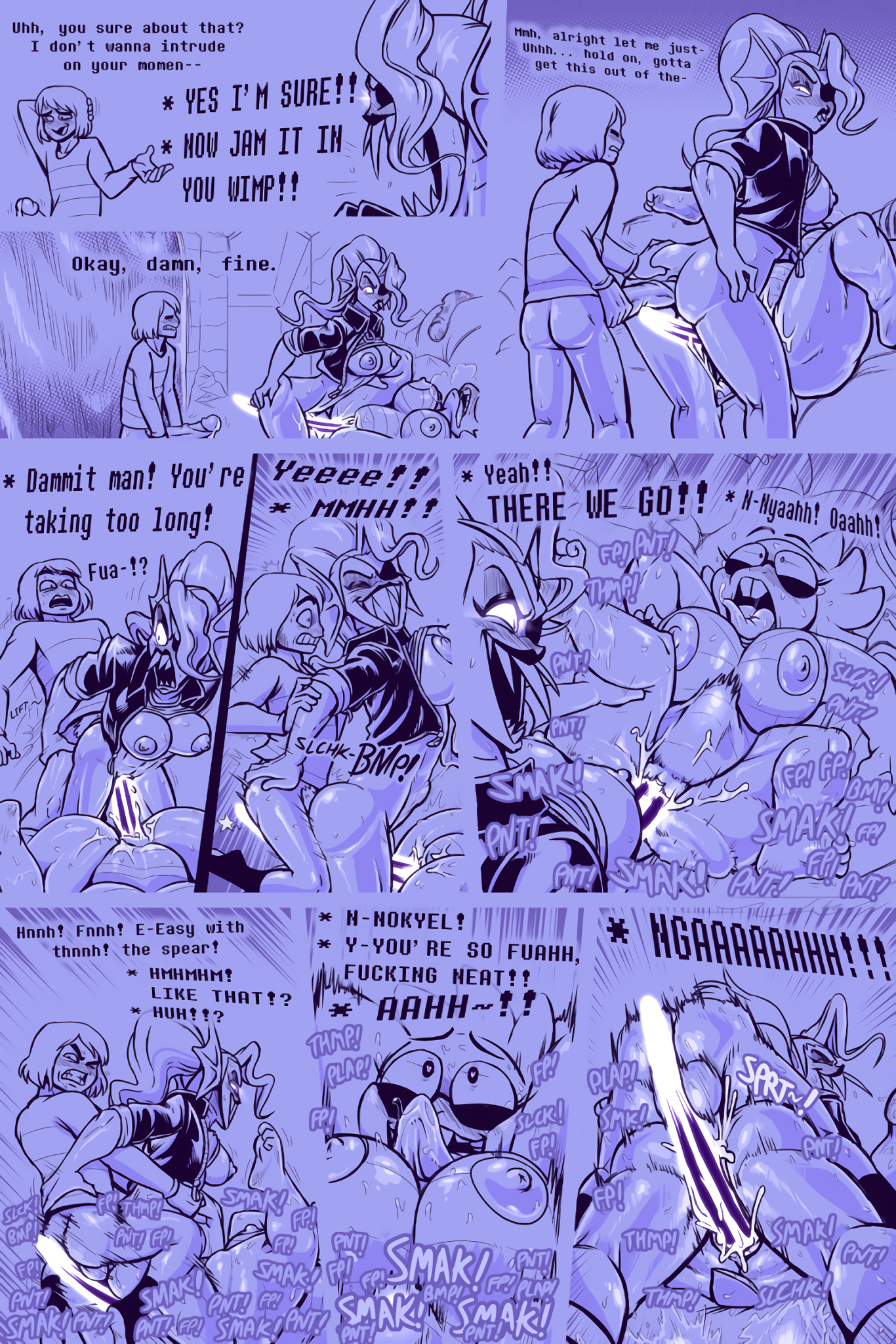 Under(her)tail Monster-GirlEdition 7 porn comic picture 32