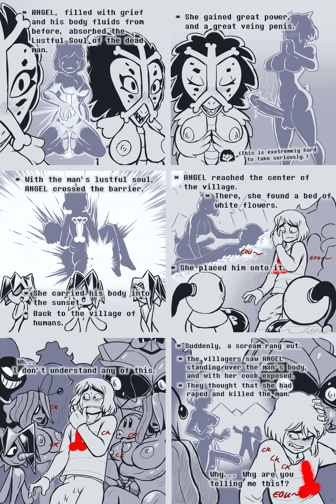 Under(her)tail Monster-GirlEdition 7 porn comic picture 5