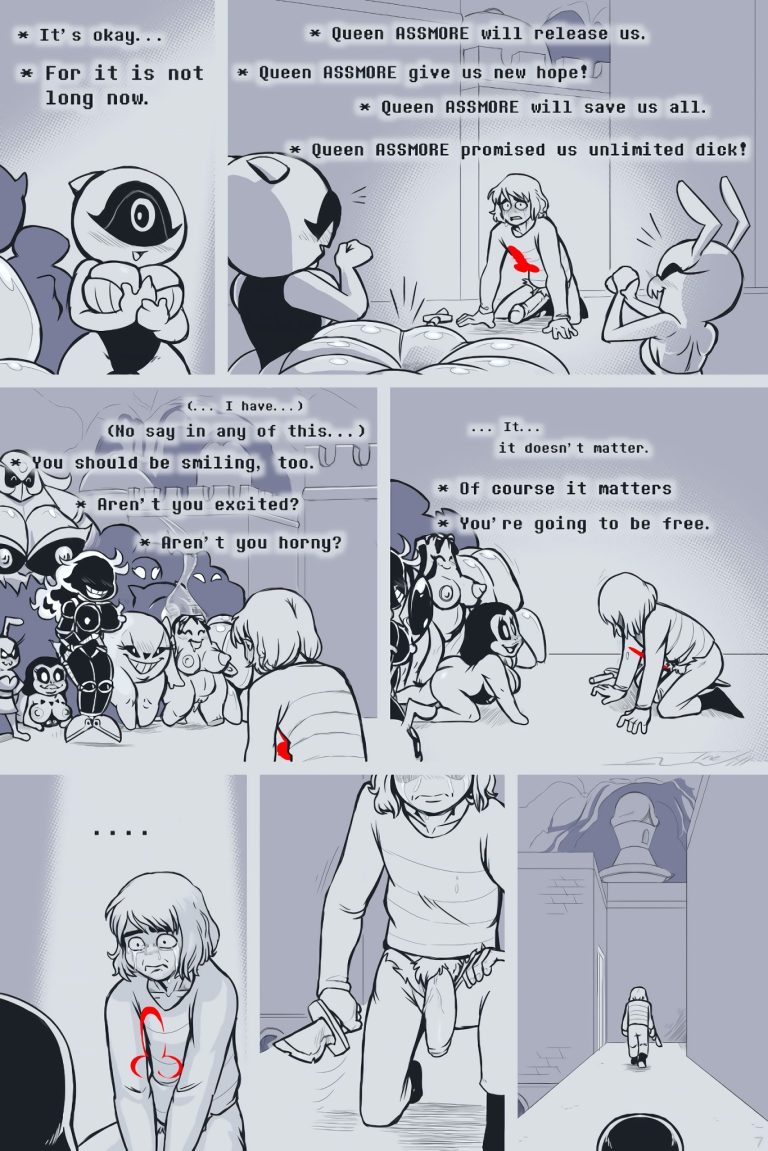 Under(her)tail Monster-GirlEdition 7 porn comic picture 7