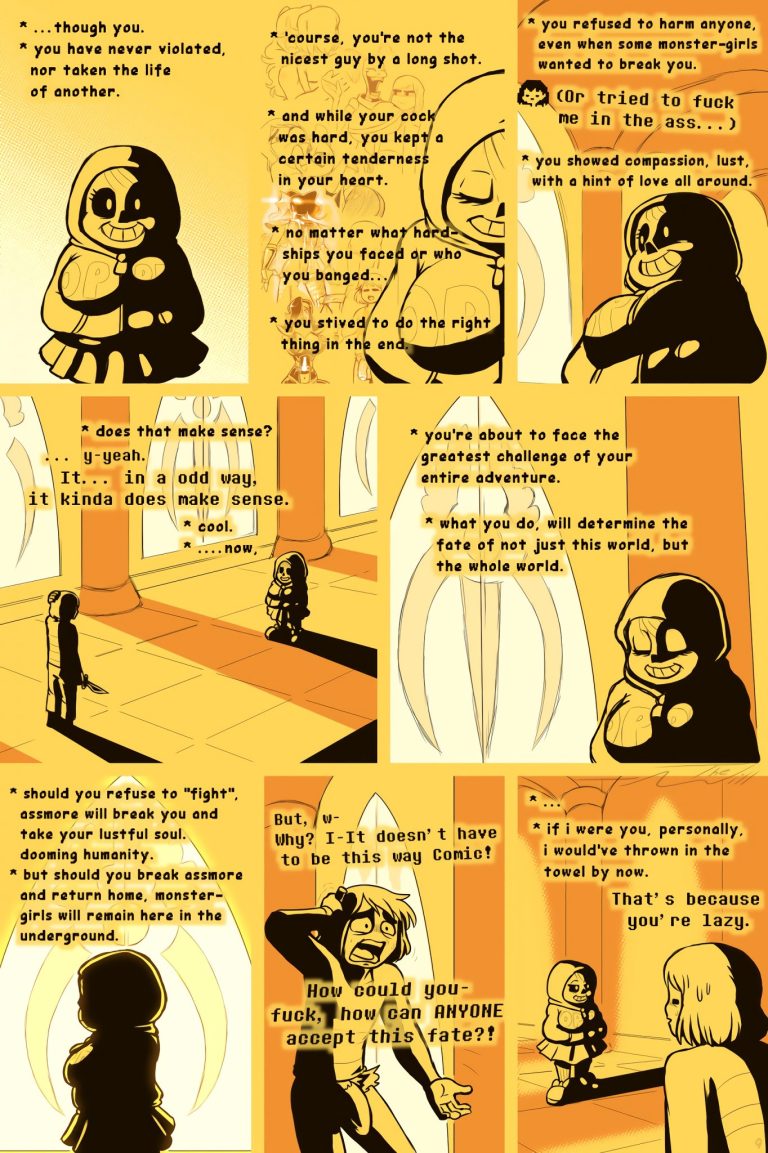 Under(her)tail Monster-GirlEdition 7 porn comic picture 9