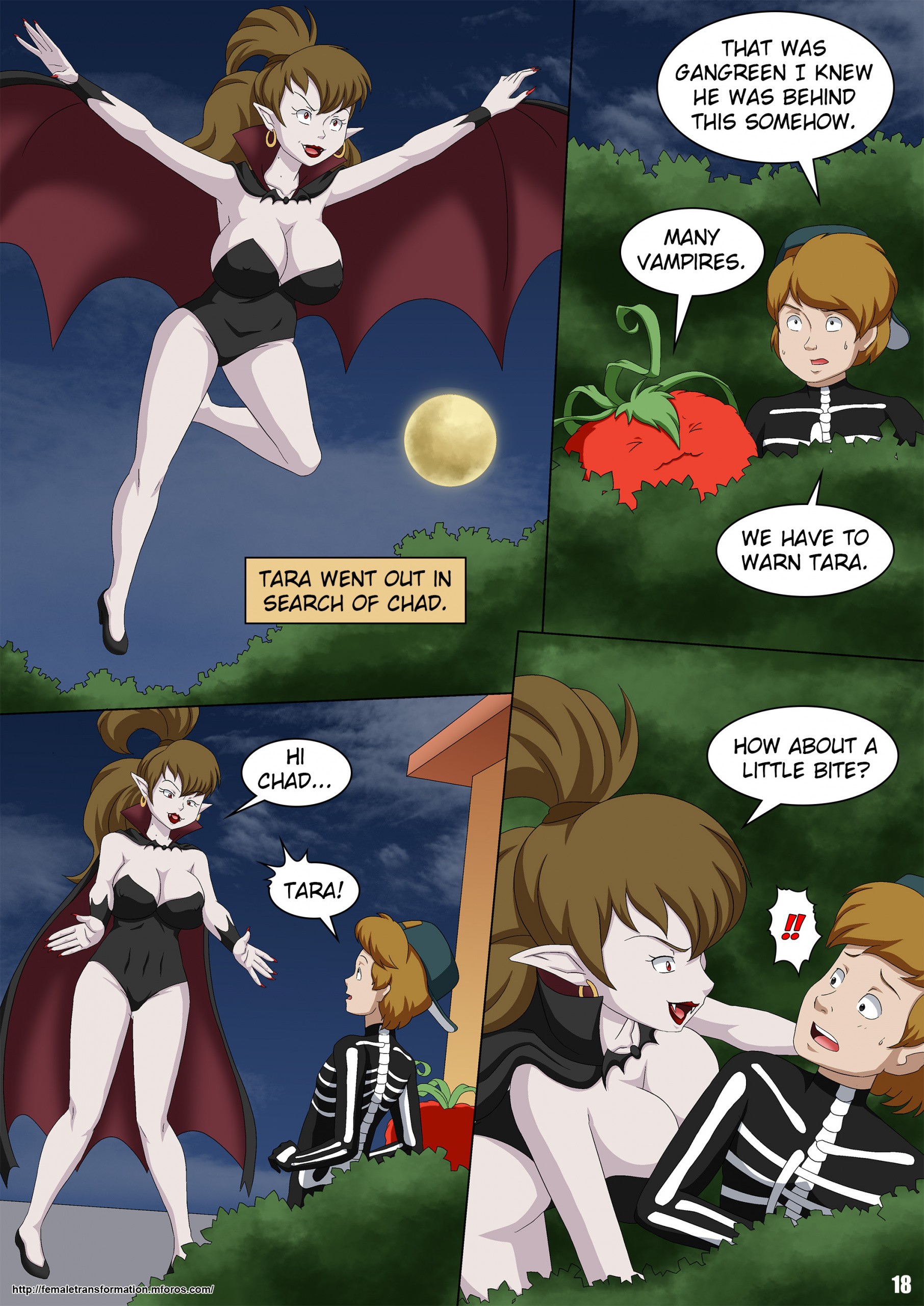 Vamp or Treat porn comic picture 19