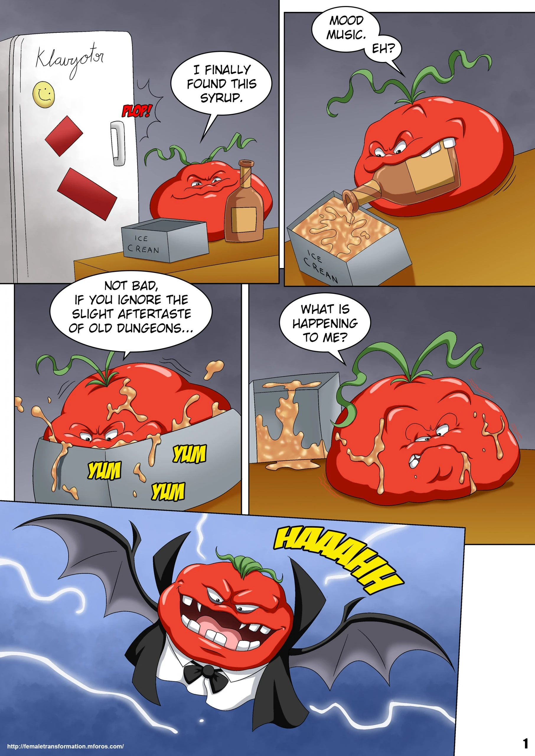 Vamp or Treat porn comic picture 2