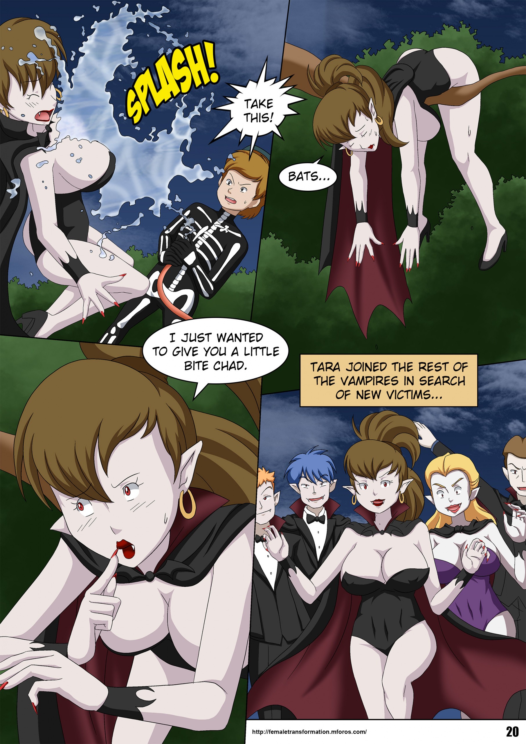 Vamp or Treat porn comic picture 21