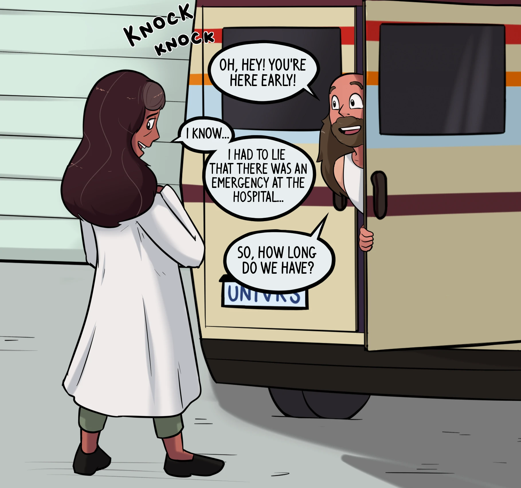 Van Fun porn comic picture 1