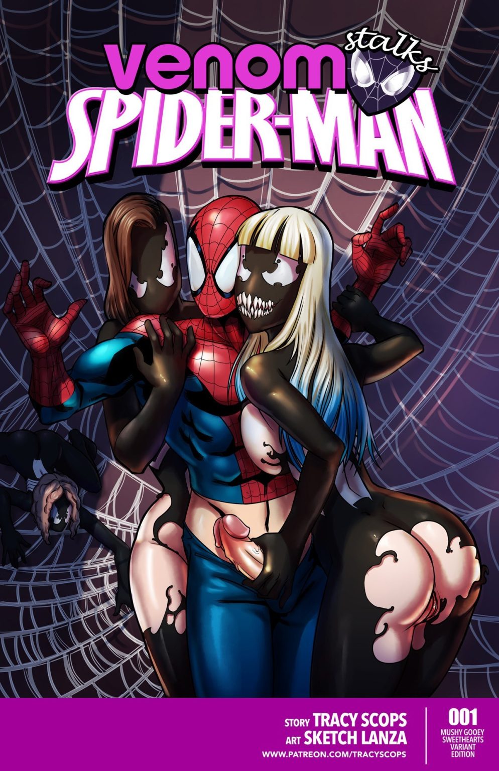 Venom Stalks Spidey porn comic picture 1