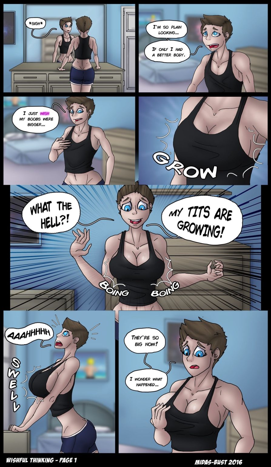 Wishful Thinking porn comic picture 1