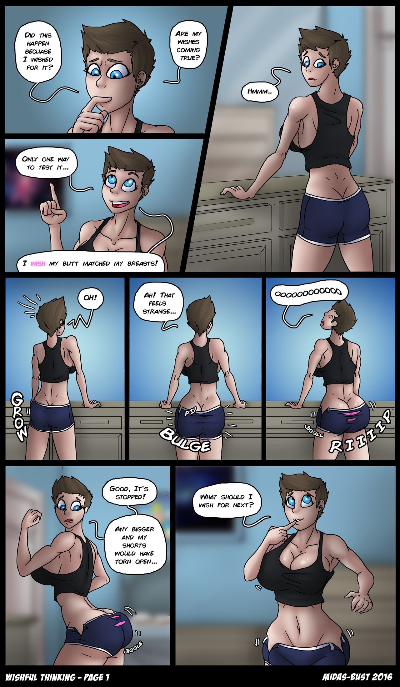 Wishful Thinking porn comic picture 2