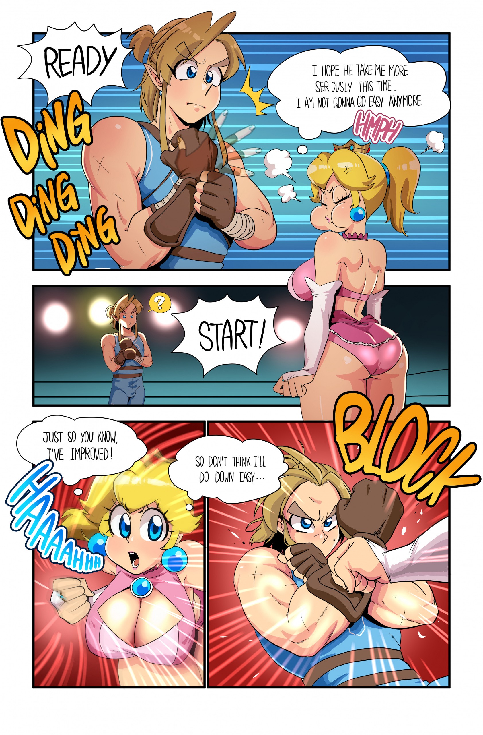 Wrestling Princess 2 porn comic picture 12