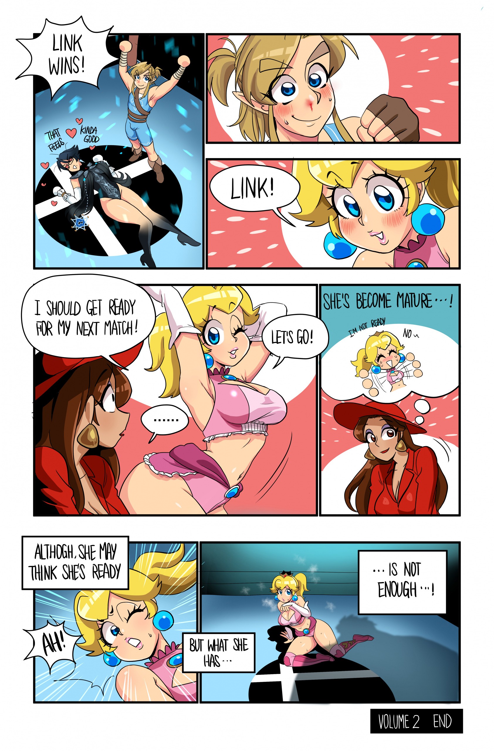 Wrestling Princess 2 porn comic picture 32