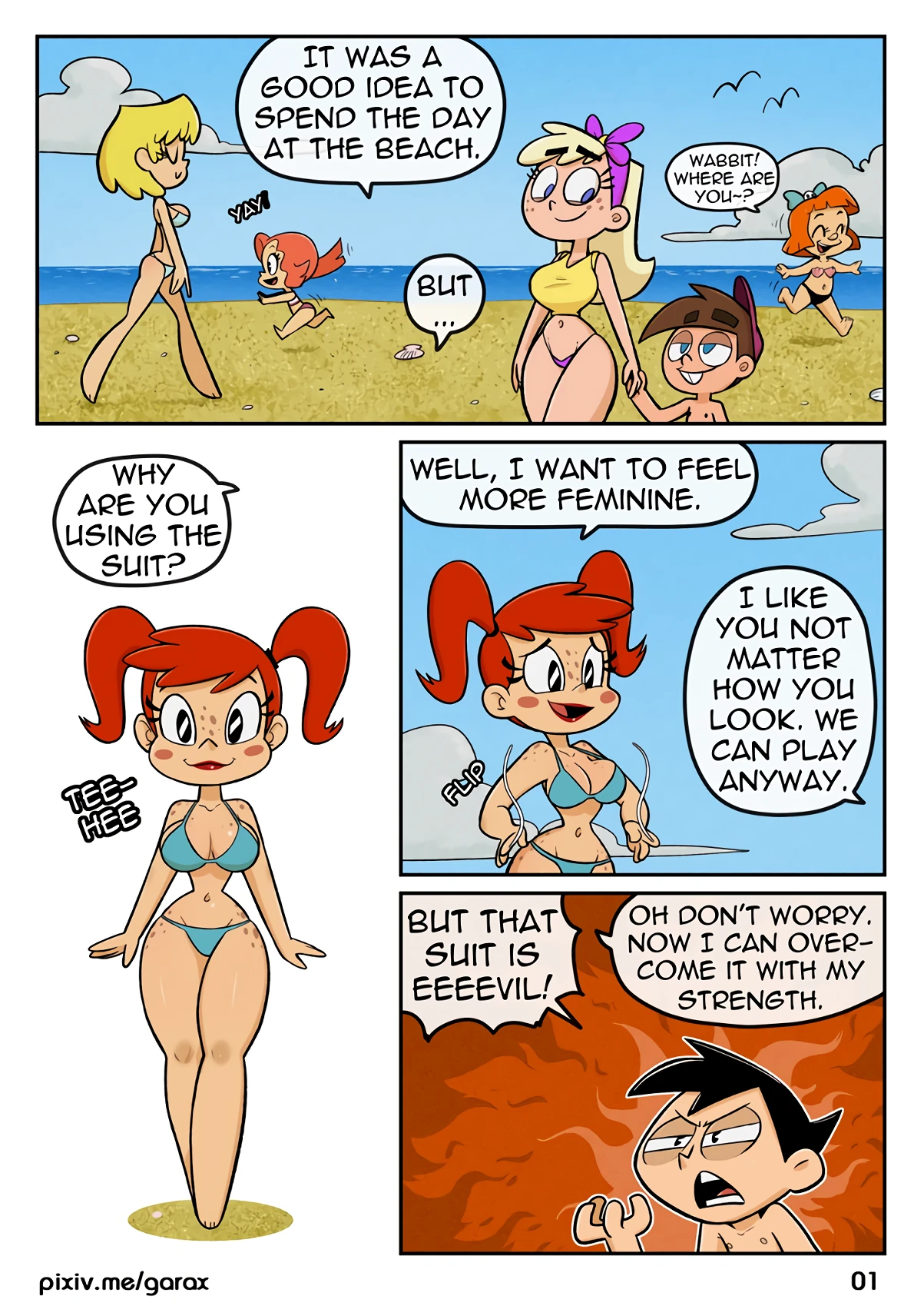 XJ-9each porn comic picture 2