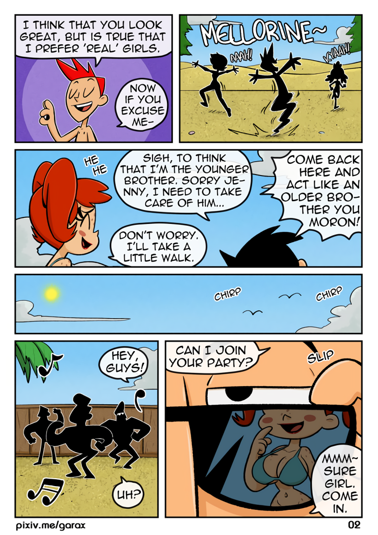 XJ-9each porn comic picture 3