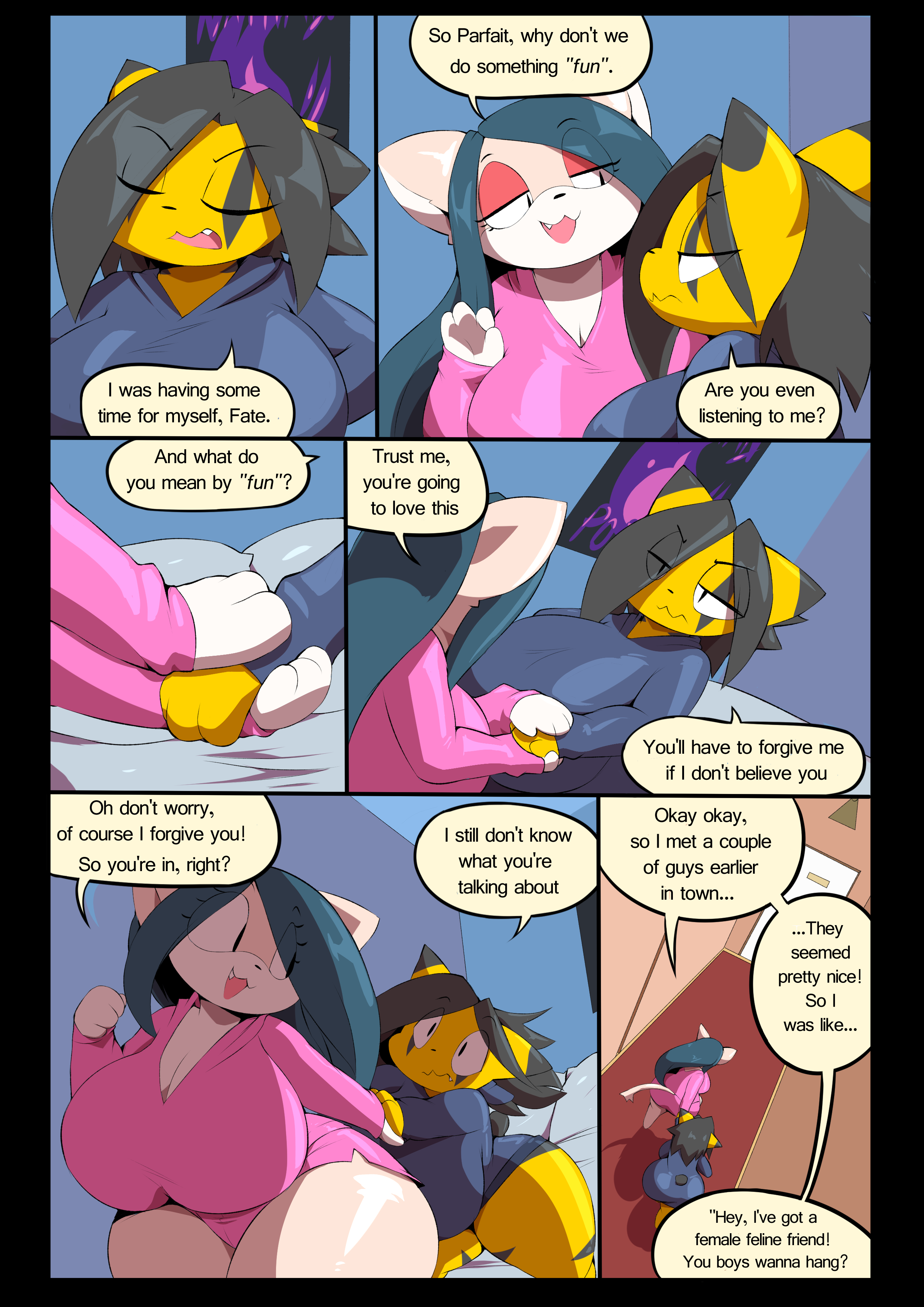A date with ParFate porn comic picture 3