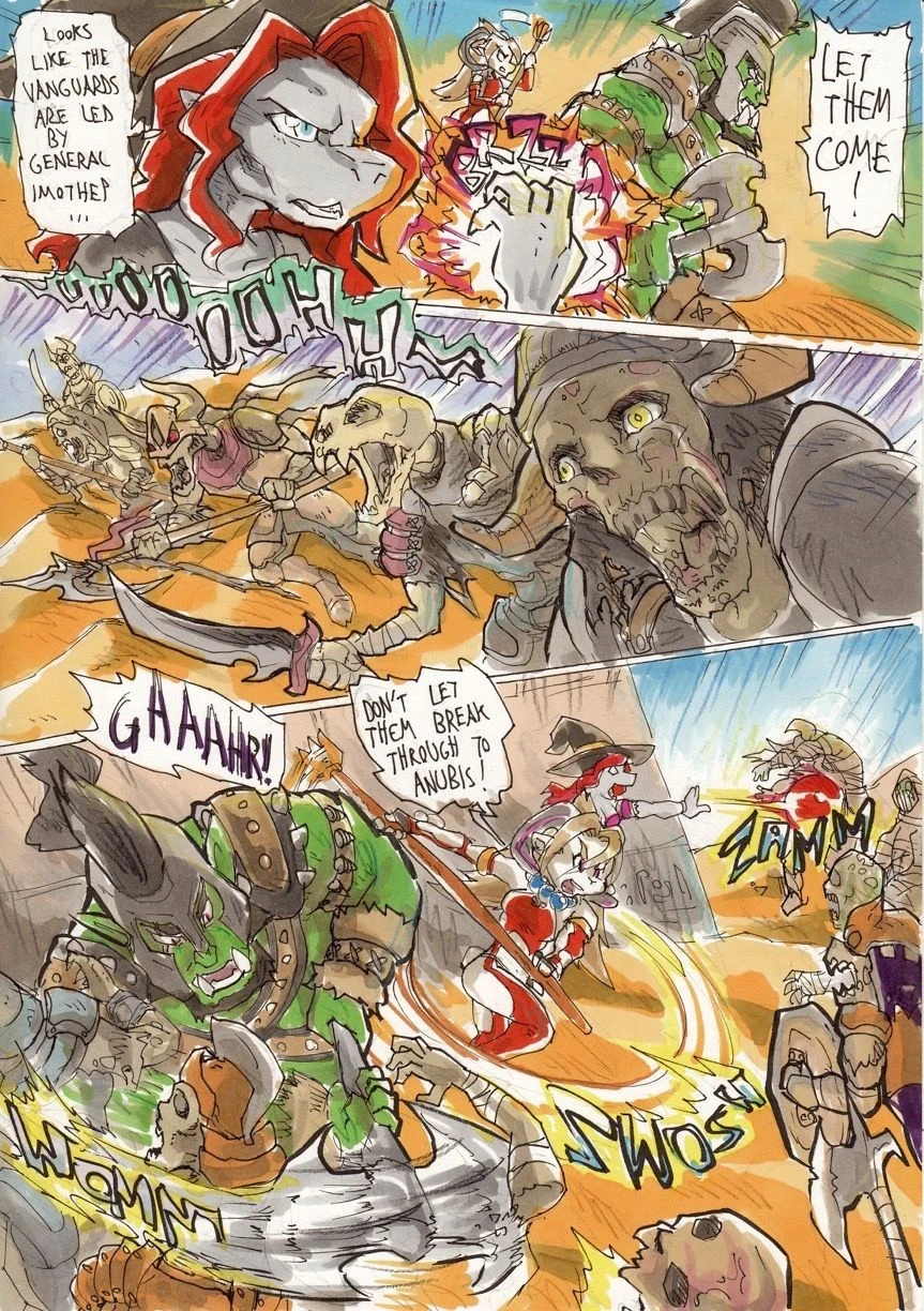 Anubis Stories 4 - Desert Collossus porn comic picture 13