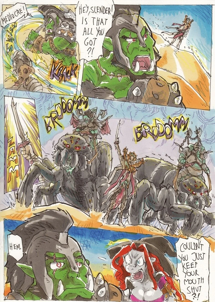 Anubis Stories 4 - Desert Collossus porn comic picture 14