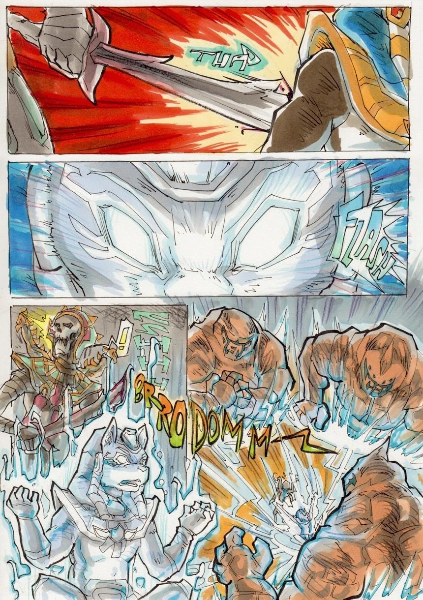 Anubis Stories 4 - Desert Collossus porn comic picture 17