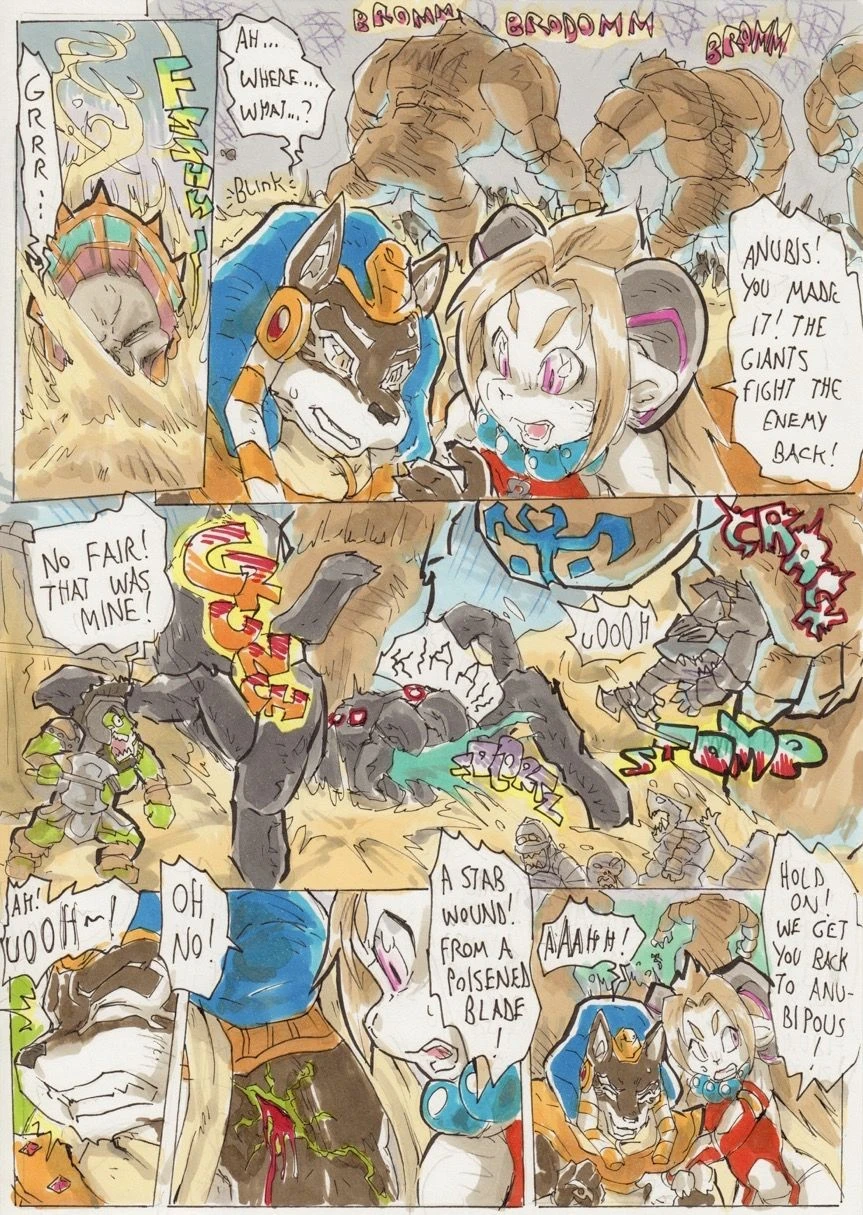 Anubis Stories 4 - Desert Collossus porn comic picture 18
