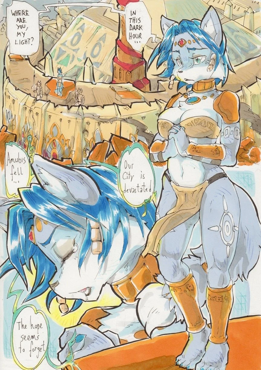 Anubis Stories 4 - Desert Collossus porn comic picture 21