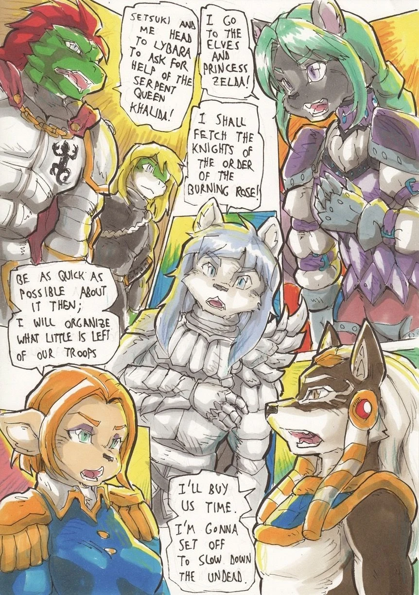 Anubis Stories 4 - Desert Collossus porn comic picture 3