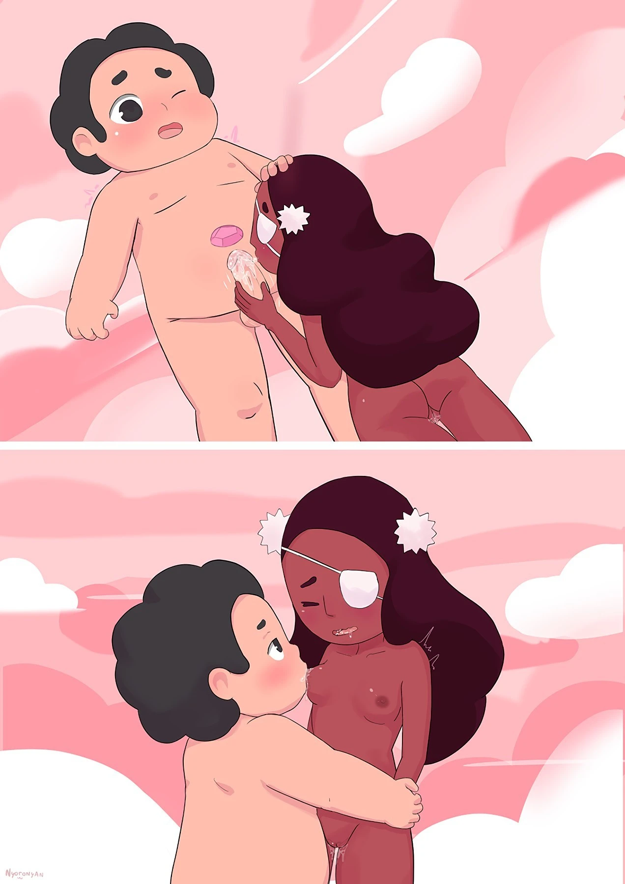 Cloud cuddle porn comic picture 5