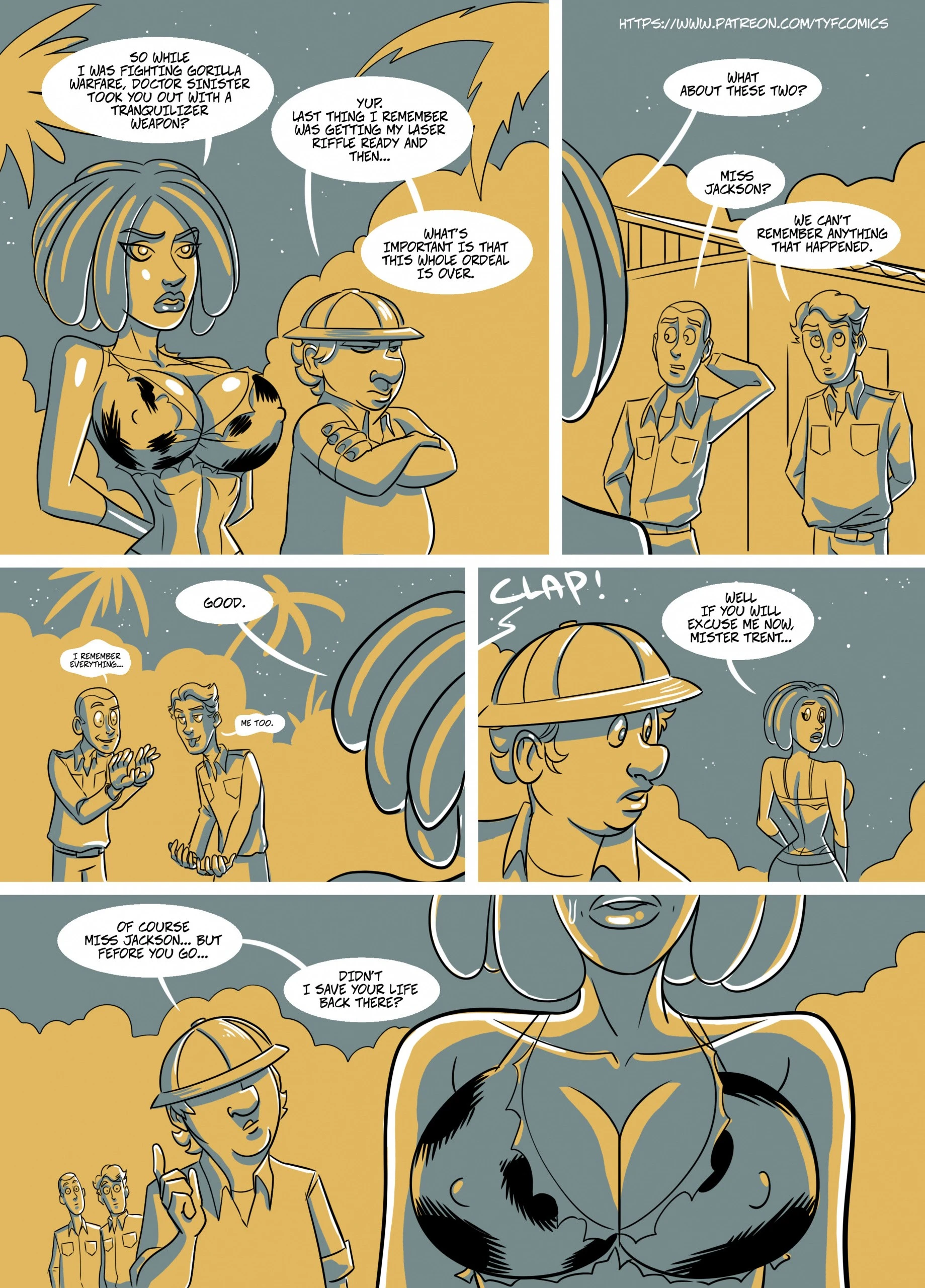 Jungle Jackson porn comic picture 27