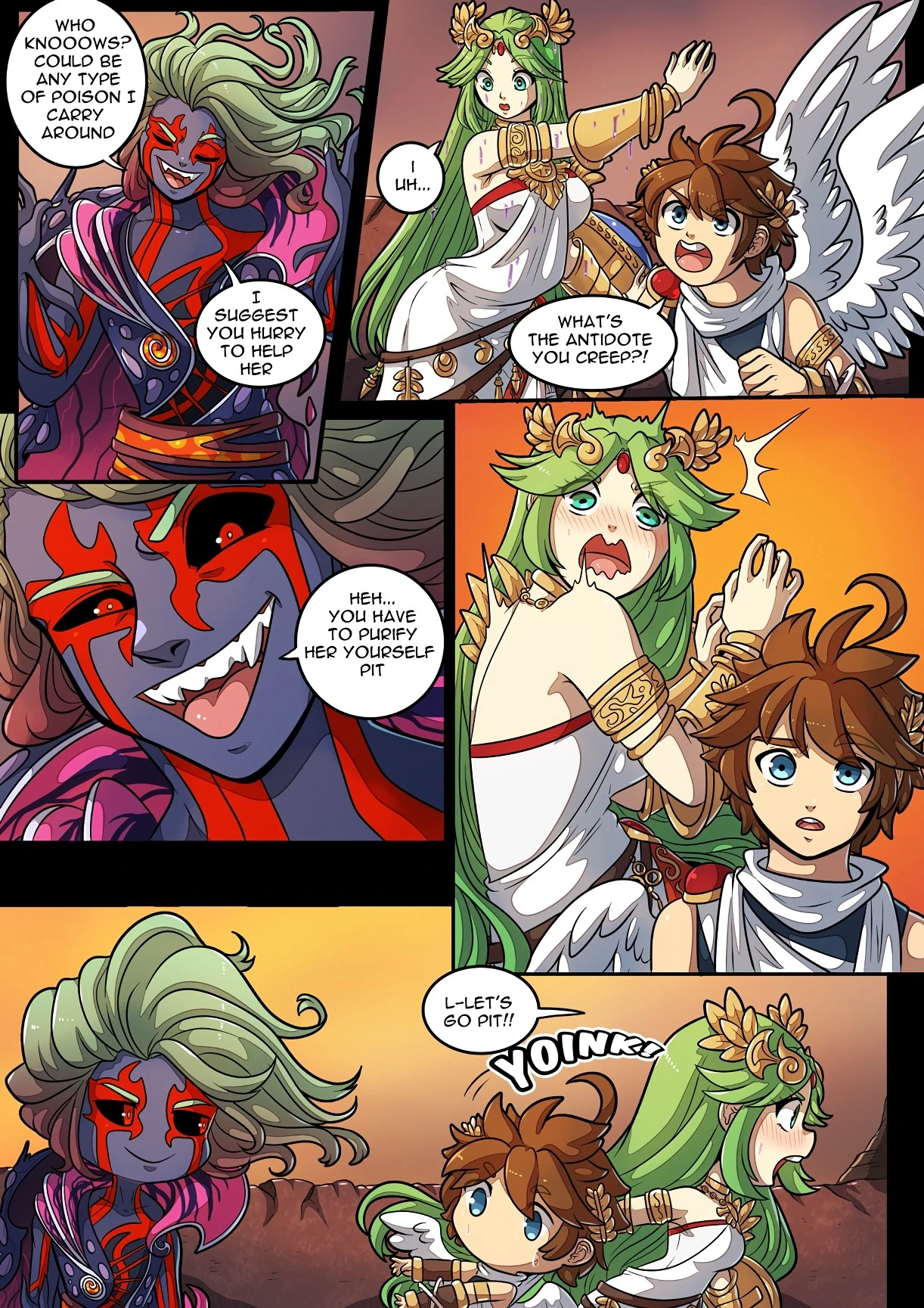 Pretty Poison porn comic picture 3