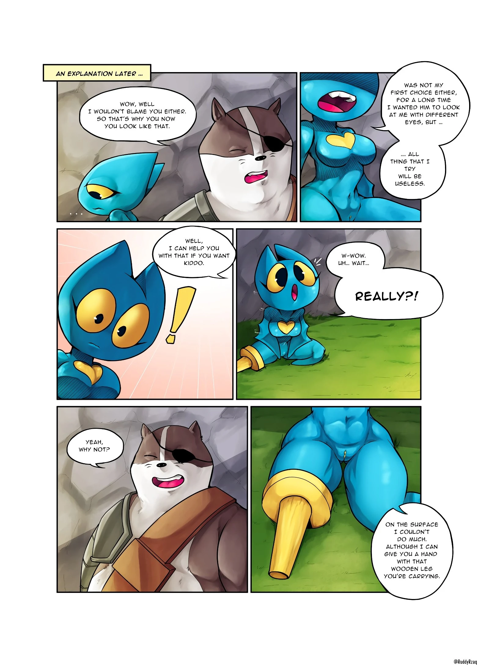 Tea Mo Mao Mao porn comic picture 9