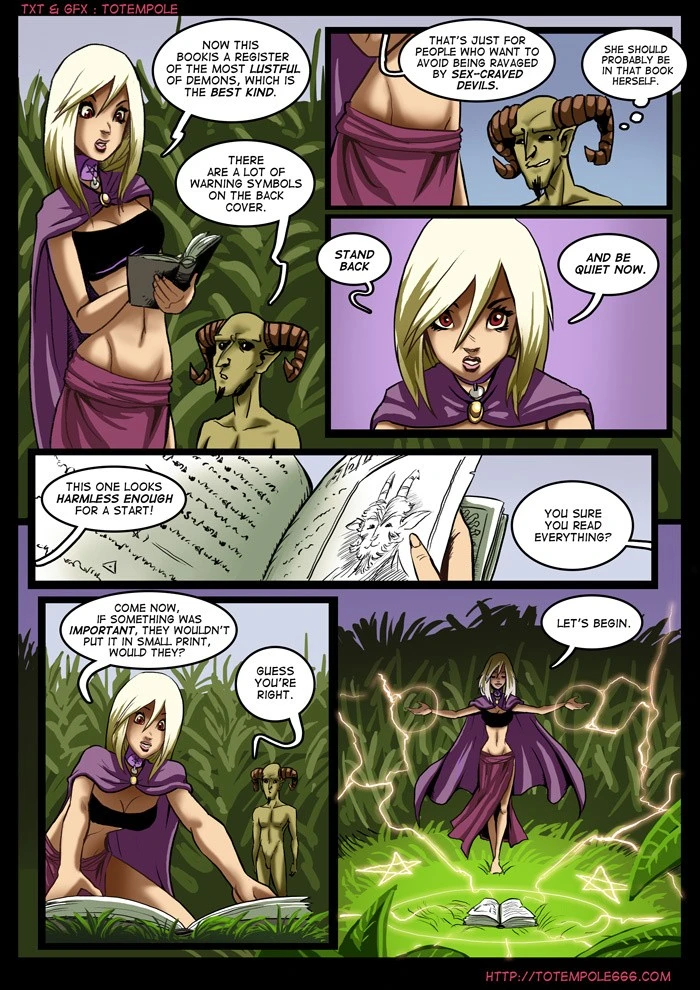 The Cummoner 04: Hard Lesson porn comic picture 5
