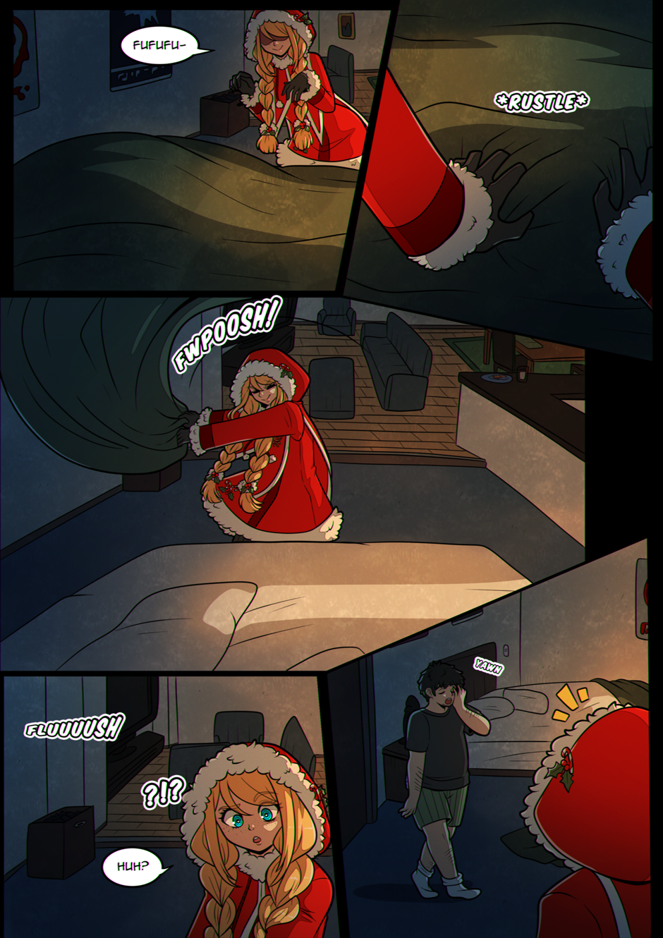 A Holly Holidays porn comic picture 5