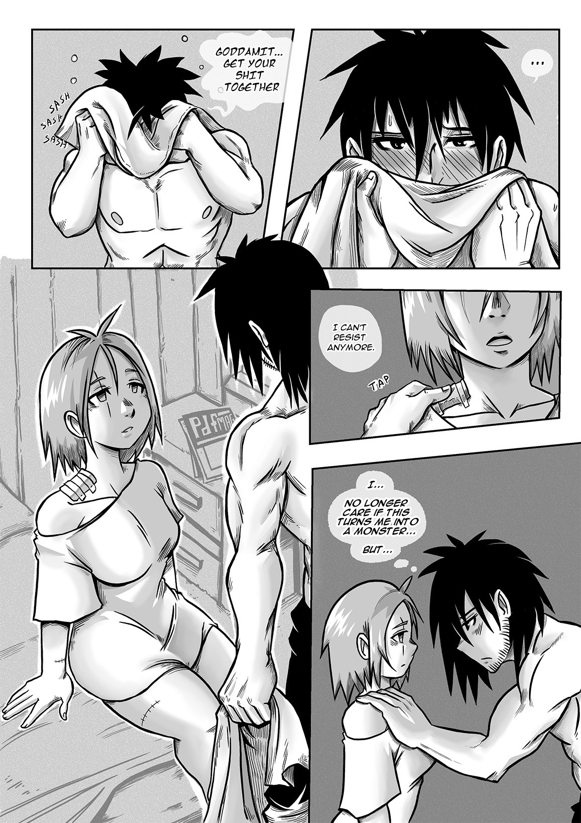 A Zombie Fell for Me porn comic picture 10