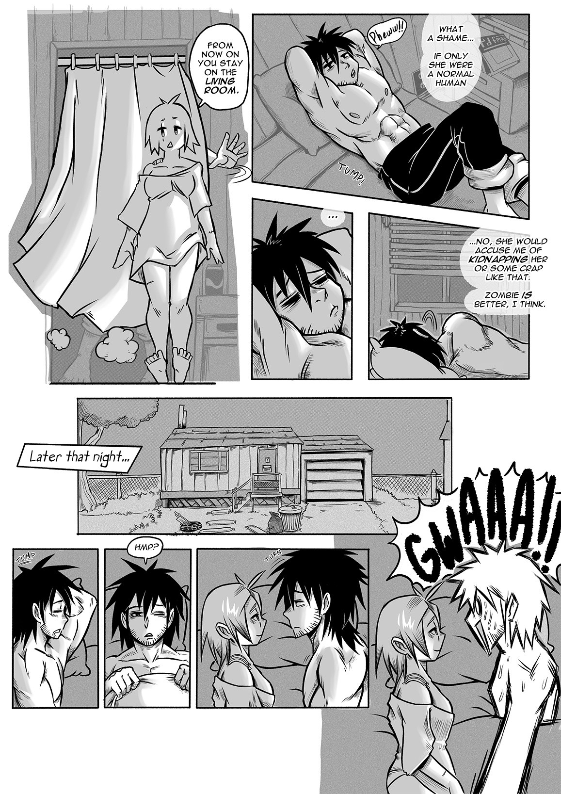 A Zombie Fell for Me porn comic picture 11