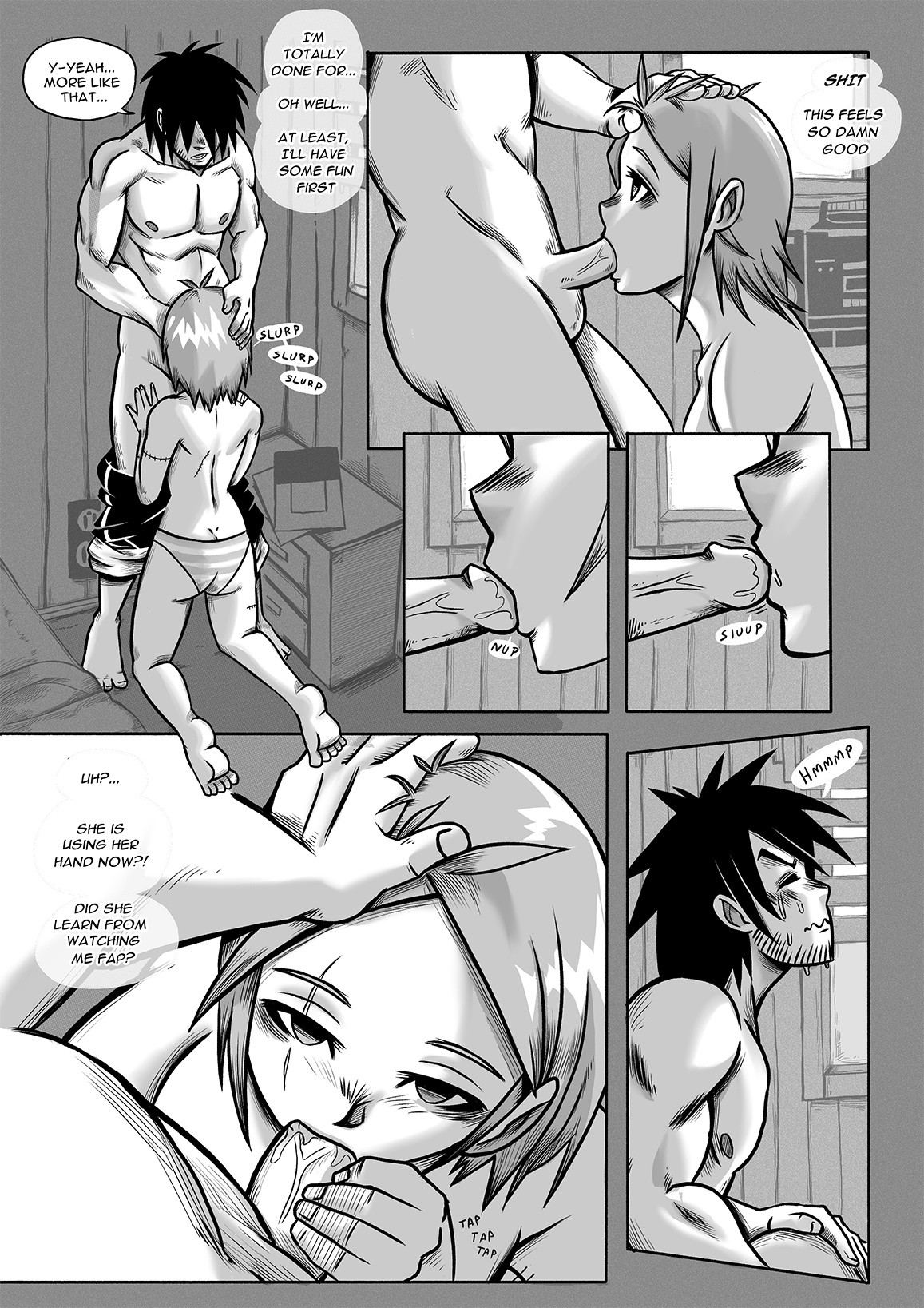 A Zombie Fell for Me porn comic picture 15
