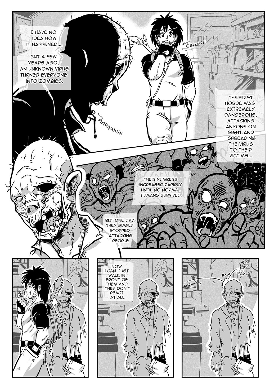 A Zombie Fell for Me porn comic picture 3