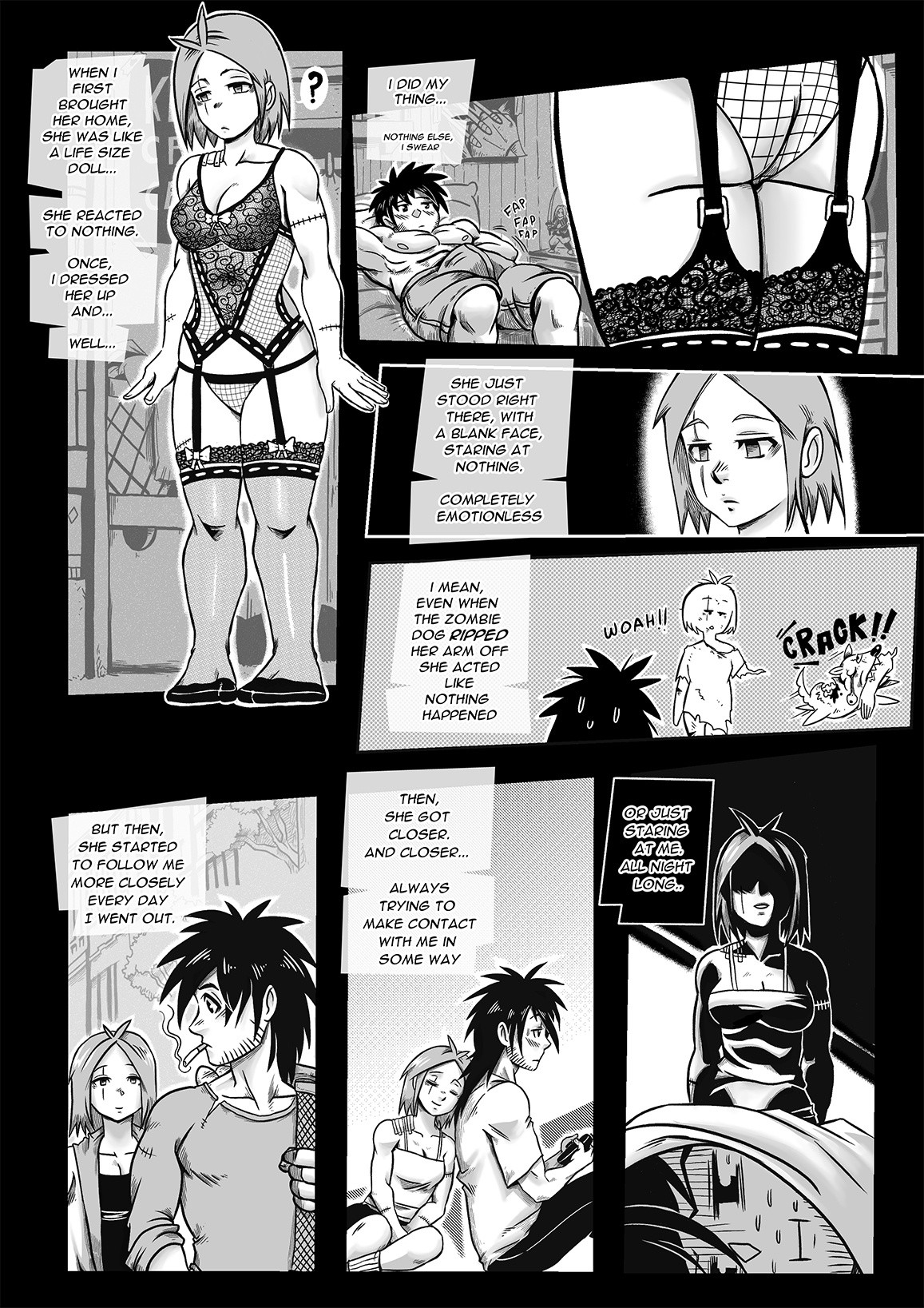 A Zombie Fell for Me porn comic picture 6