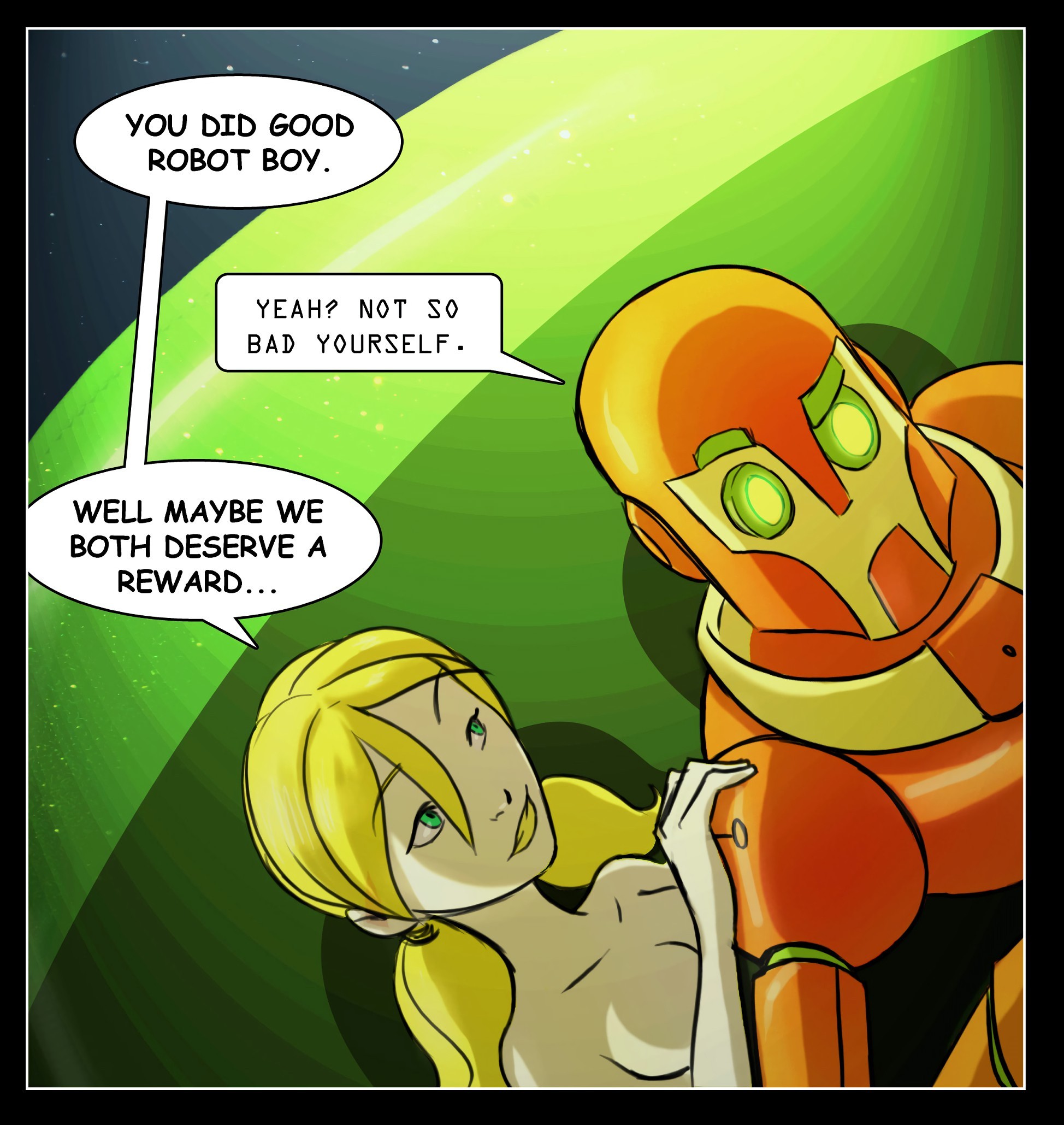 Adventures in the Lost Galaxy porn comic picture 23