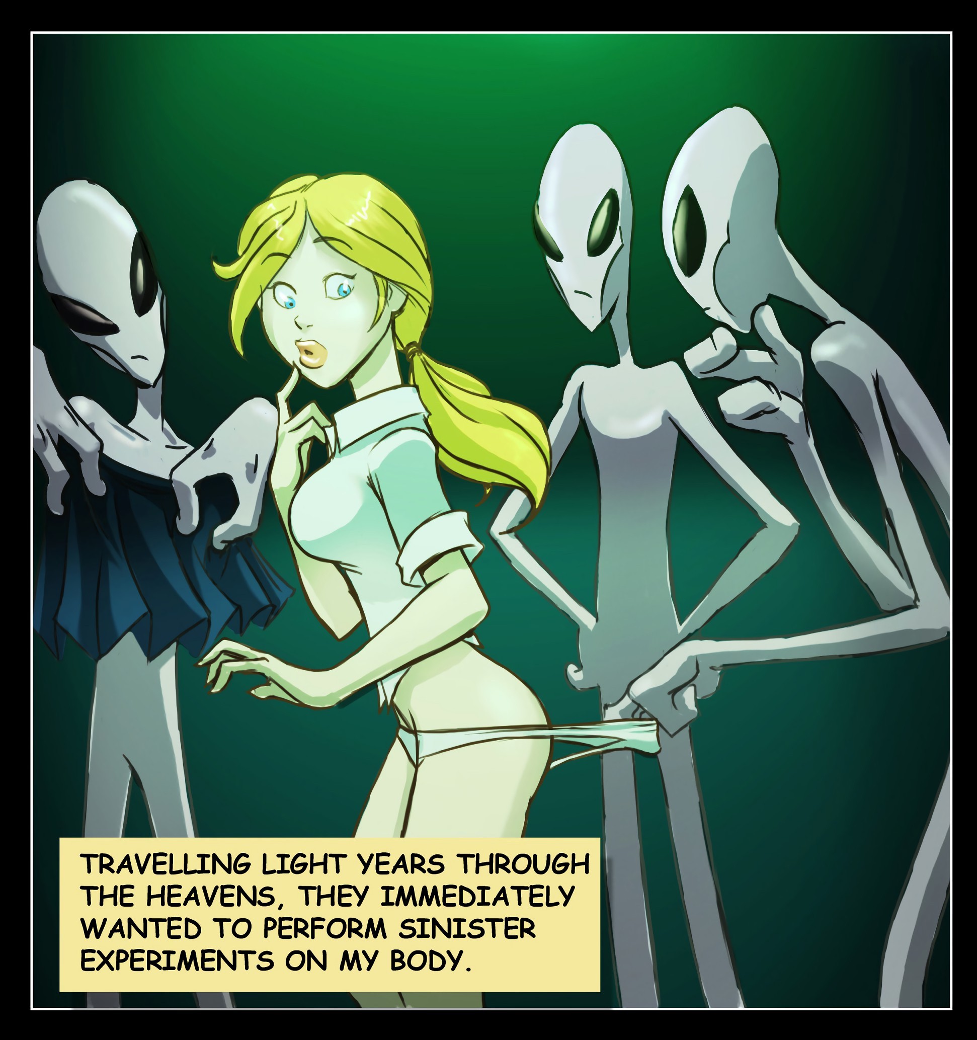 Adventures in the Lost Galaxy porn comic picture 4