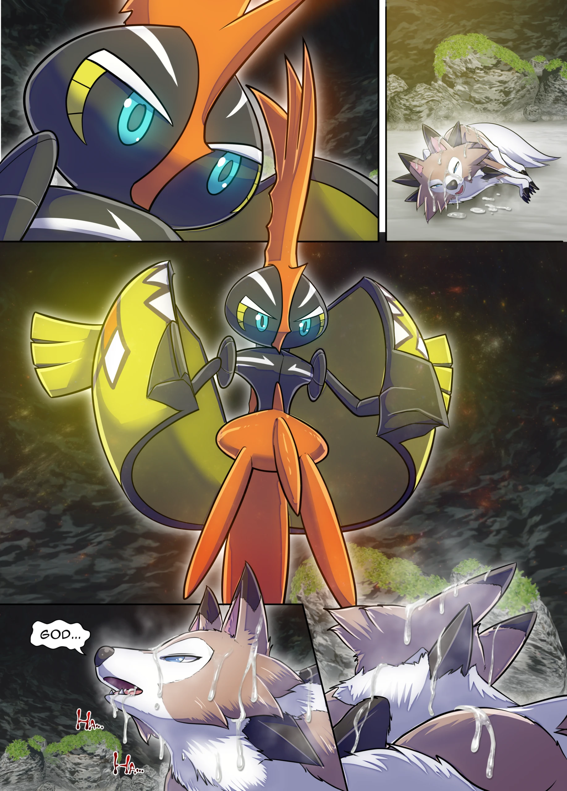 Alor Moon porn comic picture 8