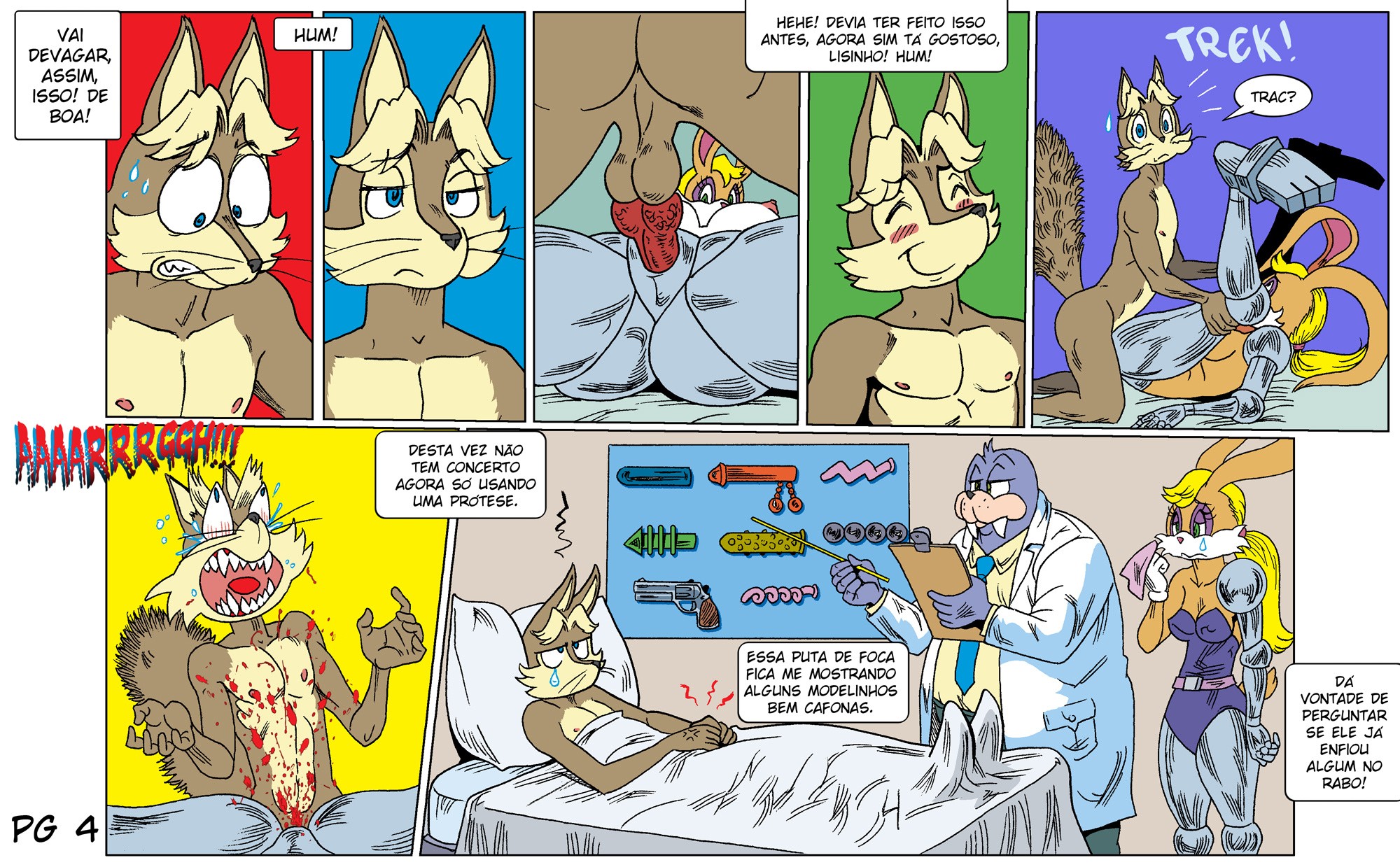 Antoine and Bunnie porn comic picture 5